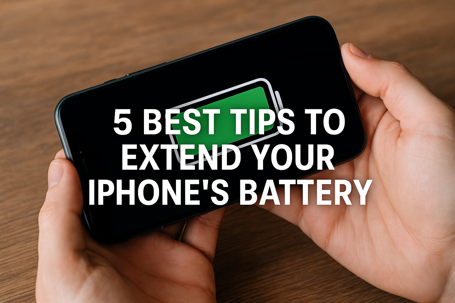 5 Best Tips to Extend Your iPhone’s Battery