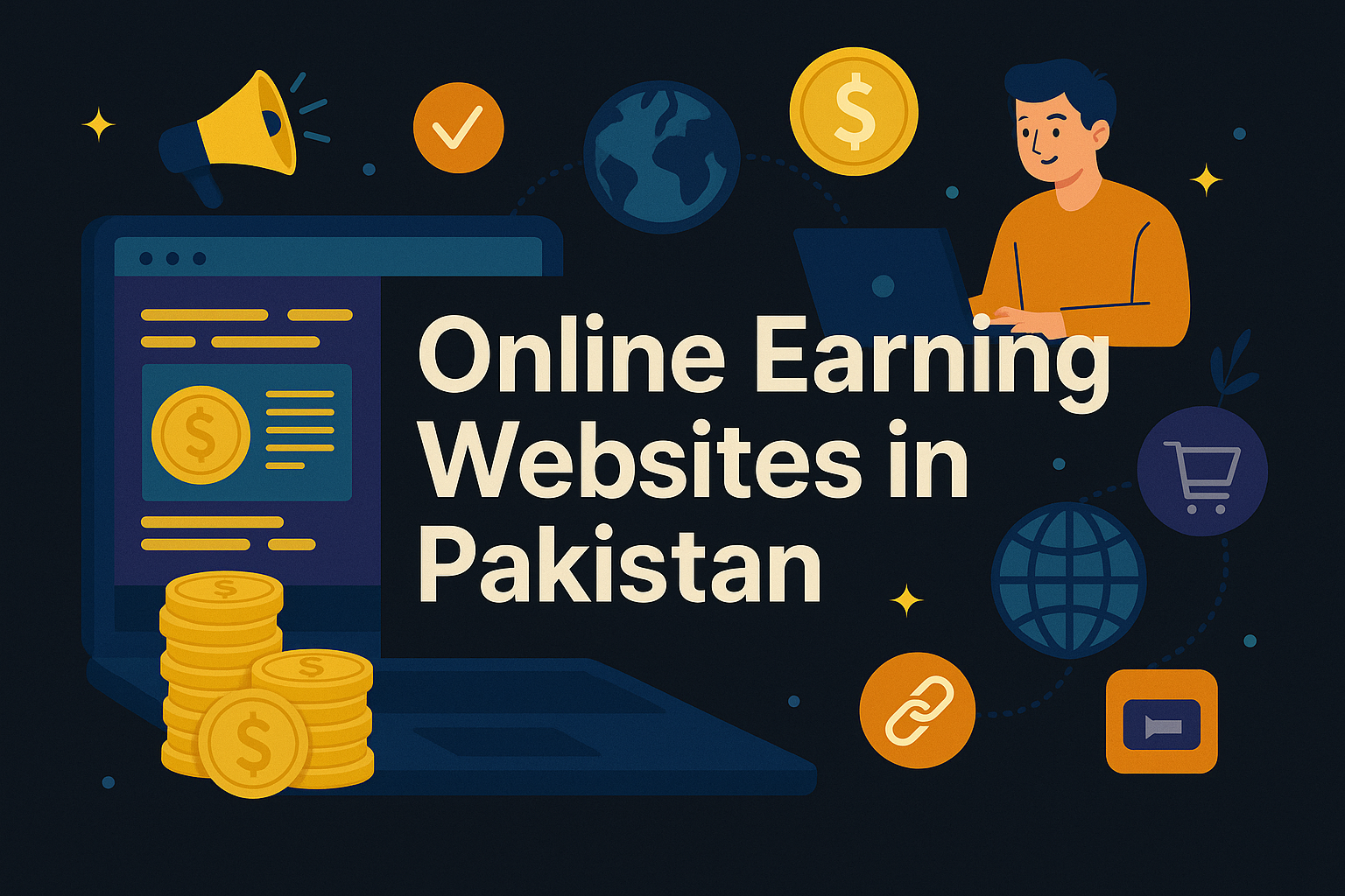 Online earning websites in Pakistan