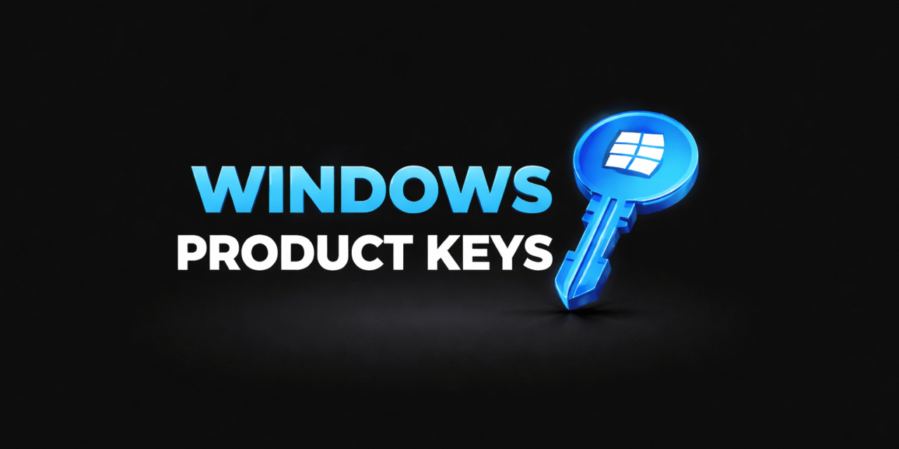 Windows product keys